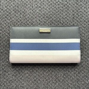 Kate Spade Blue and Gray Women's Wallet